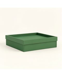 Flint Falls Desktop Monitor Riser - Green (synthetic illustration; no displayed measurements)