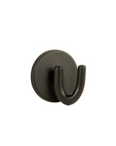 Linden Bend Wall-Mounted Robe Hook - Black