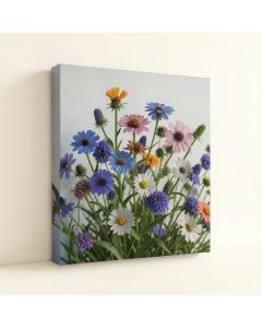 Sea Isle Wildflowers - Advertisements Print On Canvas (synthetic illustration; no displayed measurements)