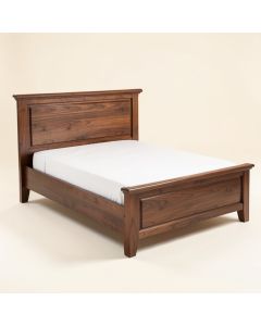 Zangerl Solid Wood Standard Bed (synthetic illustration; no displayed measurements)