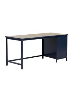 Sage Bluff Empty Workshop Workbench - Navy (synthetic illustration; no displayed measurements)