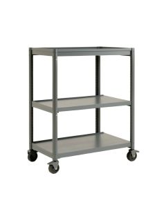 Clay Dale Empty Rolling Workshop Cart - Gray