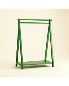 Holly Bend Empty Garment Rack - Green (synthetic illustration; no displayed measurements)