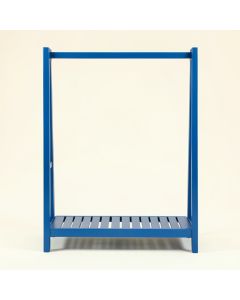 Hill Brook Empty Garment Rack - Blue (synthetic illustration; no displayed measurements)