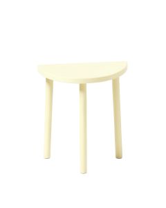 Aspen Dale Compact Balcony Table - Cream (synthetic illustration; no displayed measurements)