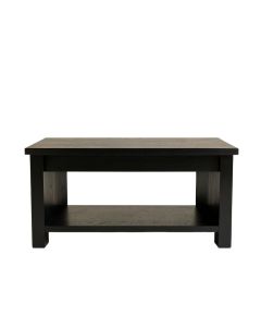 Heath Field Indoor Bench - Black (synthetic illustration; no displayed measurements)