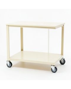 Aspen Crest Empty Rolling Workshop Cart - Cream (synthetic illustration; no displayed measurements)