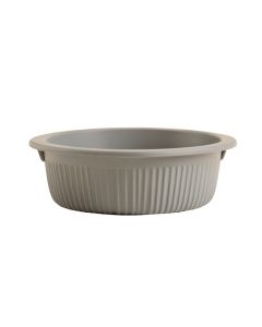 Aspen Dale Empty Railing Planter With Integral Brackets - Gray (synthetic illustration; no displayed measurements)