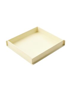 Fern Brook Empty Under-Desk Cable Tray - Cream (synthetic illustration; no displayed measurements)