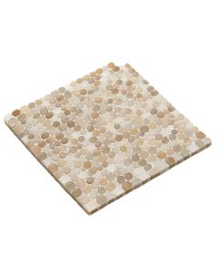 Sandhills Interlocking 11.8 '' X 11.8 '' Glass Mosaic Tile