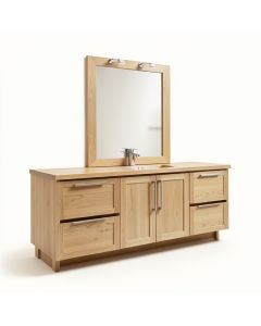 Shipststour 72 '' Double Bathroom Vanity Set (synthetic illustration; no displayed measurements)