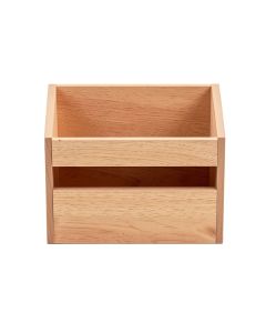 Priebe 3 Slot Divider Storage Organizer With Wall Baskets