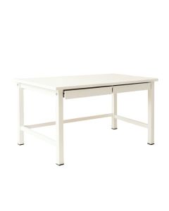 Wren Dale Empty Workshop Workbench - White (synthetic illustration; no displayed measurements)