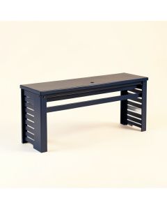 Vale Branch Narrow Outdoor Storage Bench - Navy (synthetic illustration; no displayed measurements)