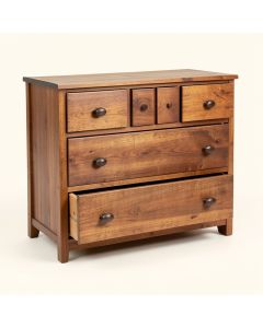 Burson Wood 5 Drawer Chest (synthetic illustration; no displayed measurements)