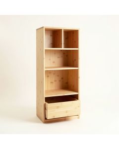 Birch Bridge Narrow Cubby Tower - Beige (synthetic illustration; no displayed measurements)