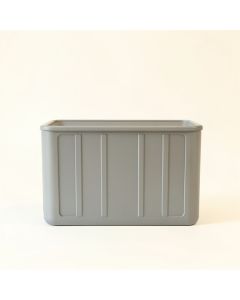 Juniper Canyon Narrow Outdoor Storage Bench - Gray (synthetic illustration; no displayed measurements)