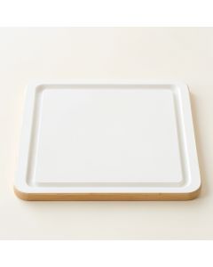 Sage Arc Cutting Board - White (synthetic illustration; no displayed measurements)