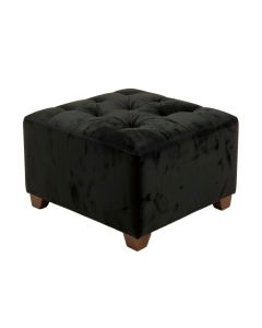 Heywood 40 '' Wide Velvet Tufted Square Cocktail Ottoman