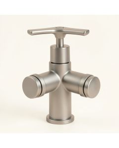 Temperature Control/Pressure-Balanced Shower Faucet With Rough-In Valve , Trim , And Diverter (synthetic illustration; no displayed measurements)