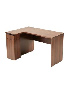 Aurea Reversible L-Shape Executive Desk (synthetic illustration; no displayed measurements)