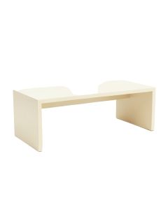 Dawn Edge Desktop Monitor Riser - Ivory