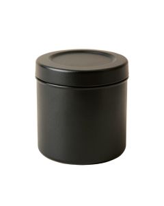 Flint Bridge Storage Canister With Lid - Black