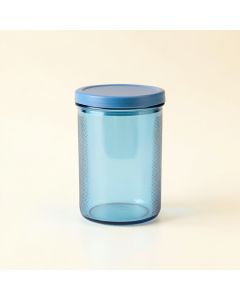 Maple Bend Storage Canister With Lid - Blue (synthetic illustration; no displayed measurements)