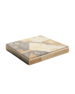 Bohemian Gray/Beige Stair Tread (synthetic illustration; no displayed measurements)