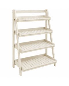 Cove Crest Empty Seed-Starting Shelving Unit Without Lights - Cream