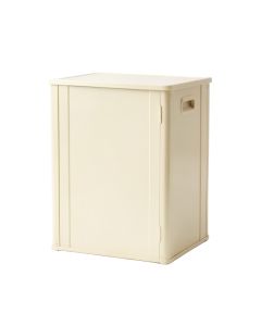 Moss Canyon Closed Outdoor Storage Box - Cream (synthetic illustration; no displayed measurements)