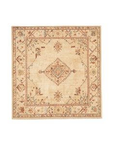 Tribal Southwestern Cream Area Rug (synthetic illustration; no displayed measurements)