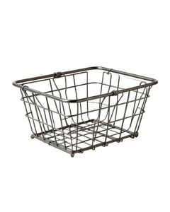 Wire Baskets For Organizing / Metal Farmhouse Hydroshield Lined ( Set Of