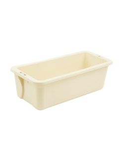 Ash Canyon Empty Railing Planter With Integral Brackets - Ivory