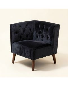 Derr 20 '' Wide Tufted Velvet Parsons Chair (synthetic illustration; no displayed measurements)