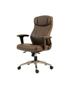 Leap® High-Back Leather Desk Chair