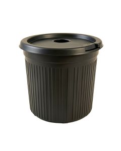 Maple Arc Closed Garden Compost Bin - Black