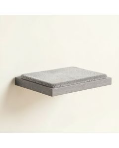 Field Dale Wall-Mounted Cat Perch - Gray (synthetic illustration; no displayed measurements)