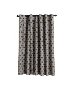 Abe Harmony Polka Dots Single Curtain Panel
