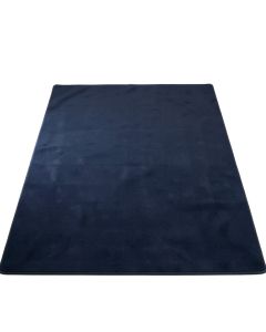 Cliff Bluff Rectangular Area Rug - Navy (synthetic illustration; no displayed measurements)