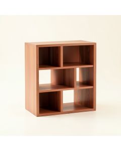 Hazel Arc Desktop Shelving Unit (synthetic illustration; no displayed measurements)