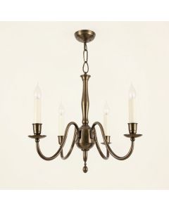 6 - Light Candle Style Traditional Chandelier (synthetic illustration; no displayed measurements)