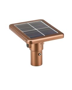 Bronze Solar Powered Integrated Led Pathway Light Pack