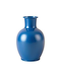 Birch Bend Empty Decorative Vase - Blue