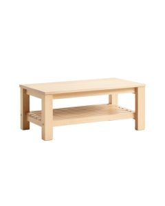 Maple Crest Coffee Table - Beige (synthetic illustration; no displayed measurements)