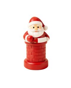 7 '' Santa Claus In Chimney Christmas Bubble Night Light