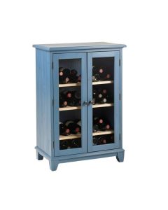 Adrien 17 Bottle Floor Bar Cabinet
