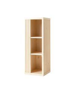 Reed Canyon Narrow Cubby Tower - Ivory (synthetic illustration; no displayed measurements)
