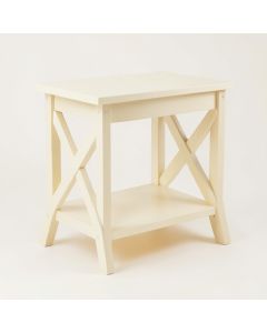 Meadow Brook Side Table - Cream (synthetic illustration; no displayed measurements)