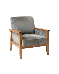 Meadow Branch Upholstered Armchair - Gray (synthetic illustration; no displayed measurements)